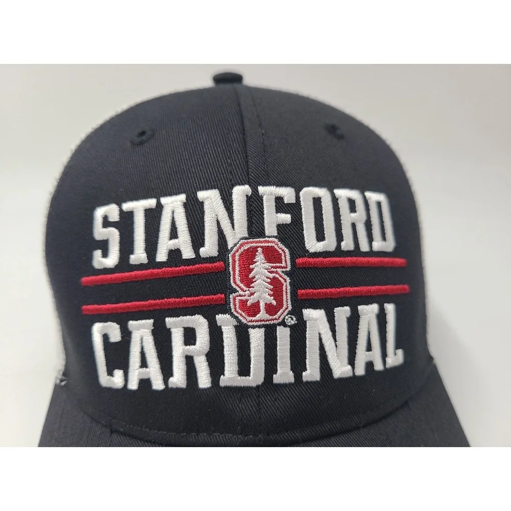 Stanford University Cardinal 47 Brand MVP Mesh Trucker Snapback Hat Cap Men NCAA